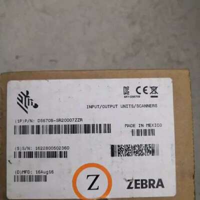 ZEBRA斑马DS6708手持扫码器一个,200不