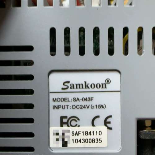 Samkoon显控触摸屏，型号SA-043F，拆机件，实物拍