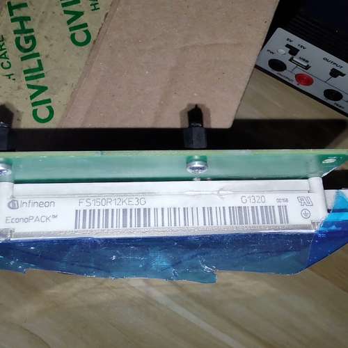 拆机英飞凌FS150R12KE3G，有2pcs，测好包好，1