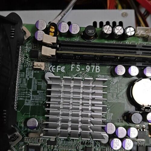 现货议价台湾肯懋工控机设备主板 FS-97B 成色新 送CPU 内存拍前