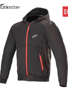 车迷辰A星夏季摩托车骑行服休闲防摔耐磨透气机车夹克帽衫SEKTOR