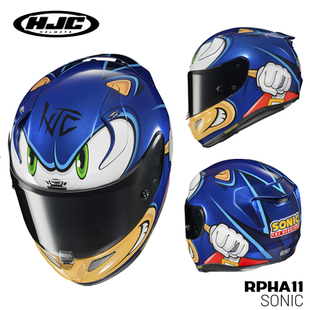 韩国HJC摩托车全盔碳纤维漫威联名毒液防雾头盔赛车跑盔小丑绿魔
