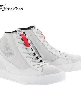 A星男士骑行靴STATED休闲鞋板鞋摩托车靴机车靴牛皮休闲日常鞋女