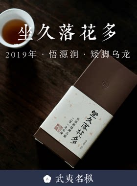 顺丰包邮 坐久落花多 2019年悟源涧矮脚乌龙16g草木君武夷岩茶
