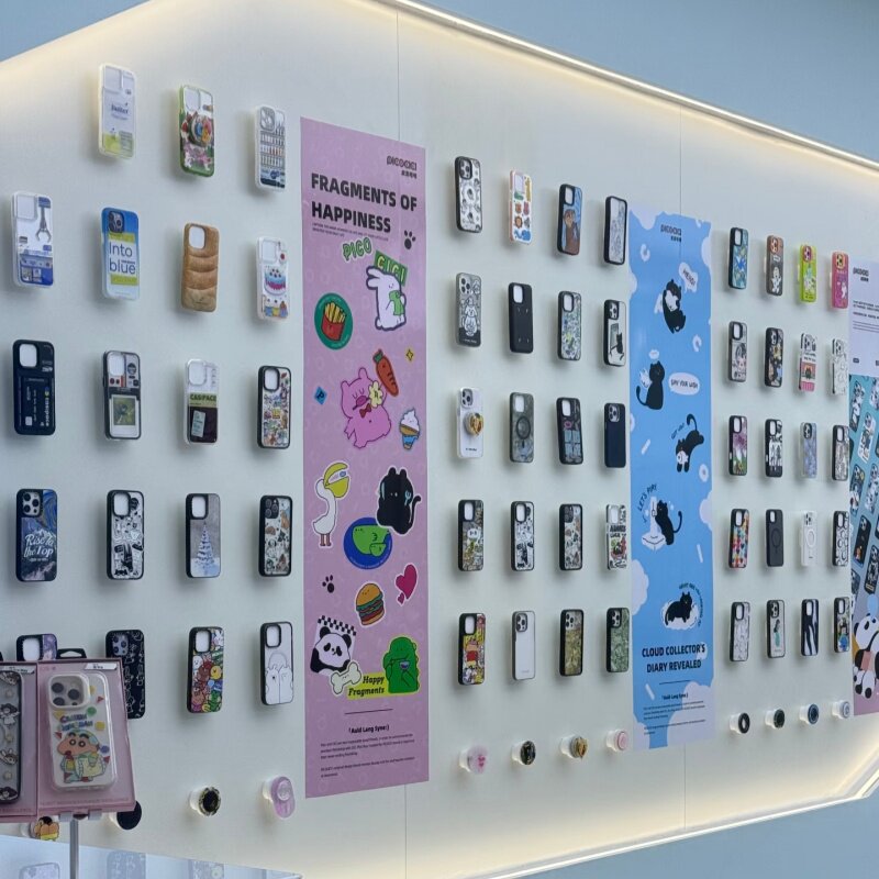 亚克力磁吸手机壳展示架