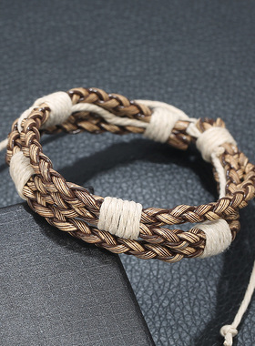 KAZANKOORI情侣麻手绳编织手串