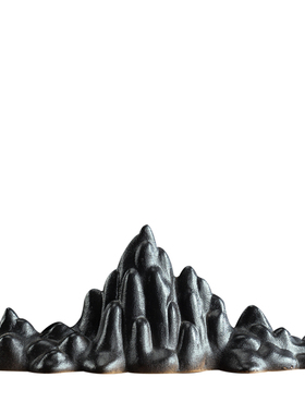 创意陶瓷假山新中式摆件沙盘饰品客厅鱼缸造景微景观玄关禅意摆设