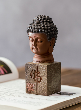 陶瓷新中式佛堂客厅玄关