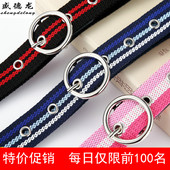 帆布腰带女装 针扣牛仔裤 饰 时尚 圆扣皮带女简约百搭网红ins风韩版