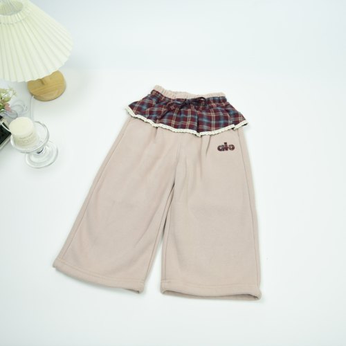 女童春秋款洋气阔腿裤