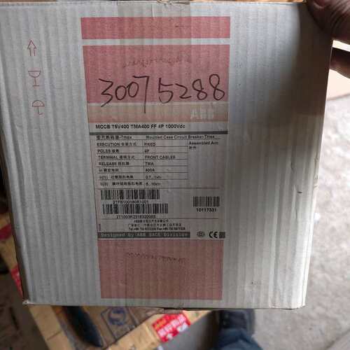 可维修ABB塑壳断路器T5V400 TMA400 FF 4P 10议价