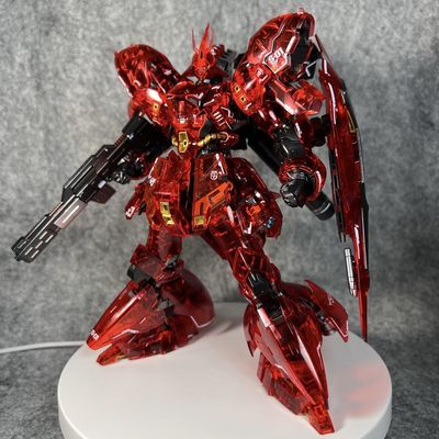 四海模型RG电镀彩透沙扎比模型