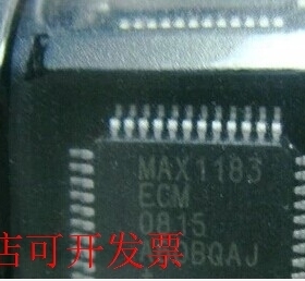 全新正品MAX1183ECM MAX1183低功耗ADC与内部参考和并行输出 现货