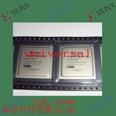 全新   现货嵌入式芯片 XC4VLX25-10FF668C 欢迎咨询 拍前询价