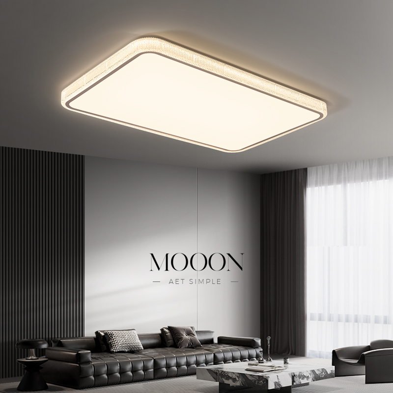 慕能客厅灯轻奢高级感吸顶灯意式极简客厅主灯现代简约新款灯具