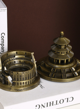 金属卧室摆件欧式建筑