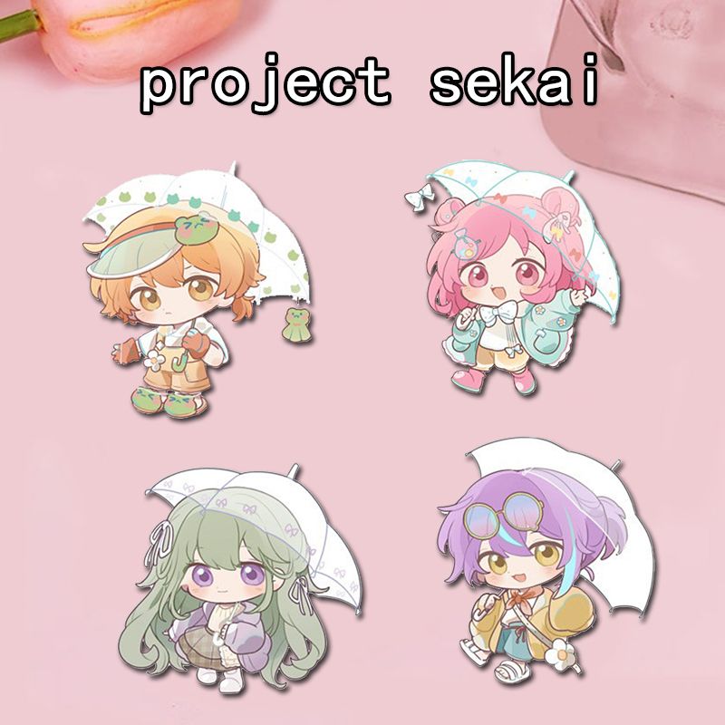 project sekai神代类卡通周边胸针学生书包笔袋二次元饰品小挂件