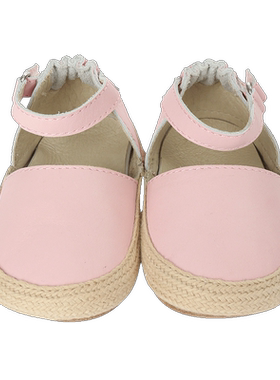 robeez美国 春夏女宝宝鞋软底防滑户外透气船鞋渔夫鞋 学步鞋