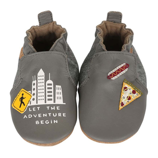 robeez美国 春夏透气麂绒皮婴幼儿男童鞋学步 步前鞋 特价