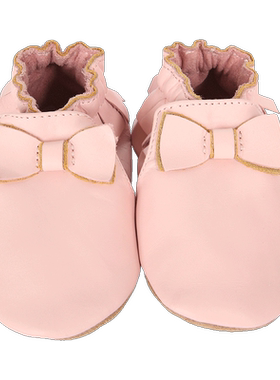 robeez 春秋胡蝶结公主女宝宝软底防滑不掉跟女童 学步鞋 特价