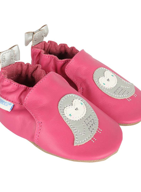 robeez防滑 柔软透气宝宝鞋休闲婴幼儿女童学步 步前鞋 清仓