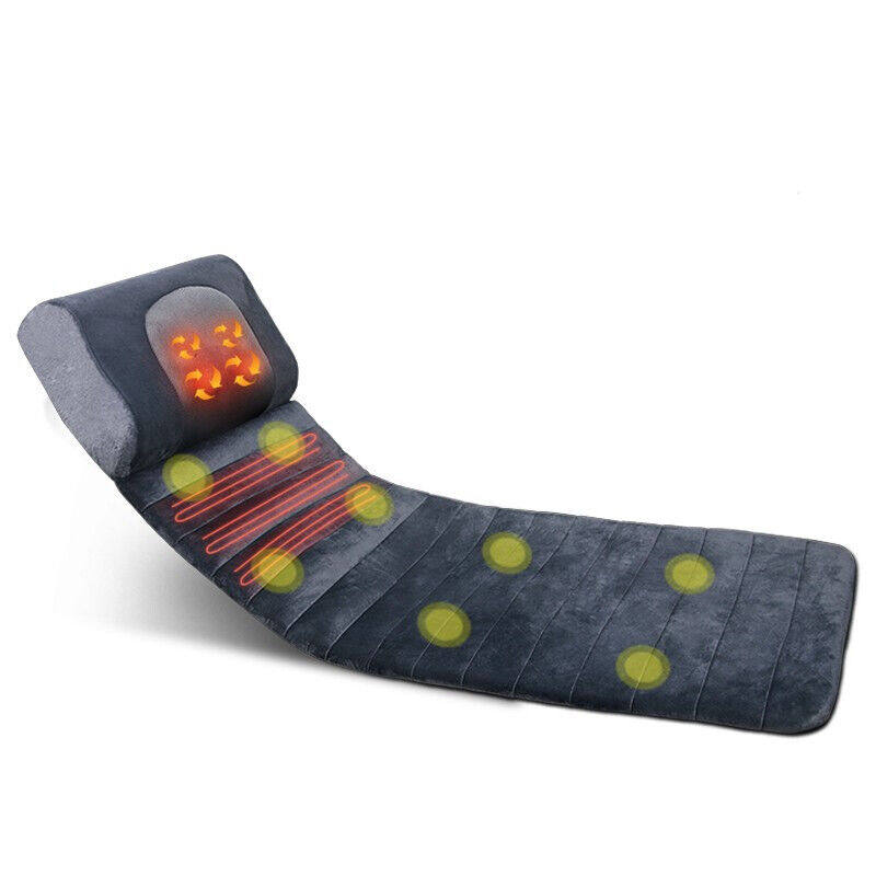 何浩明HOPHYSIO海盐热敷揉捏按摩床垫全身按摩器按摩靠垫家用可折