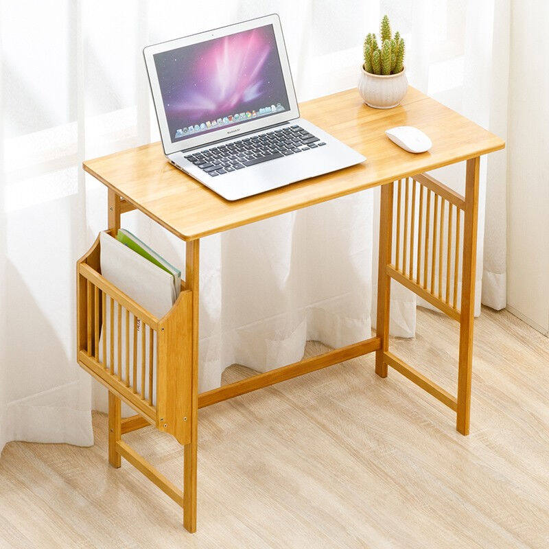 木马人简易组合电脑桌折叠书桌带凳子办公电脑桌家用台式写字桌床