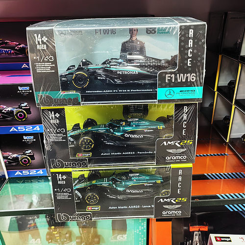 比美高1/43F1合金车模阿斯顿马