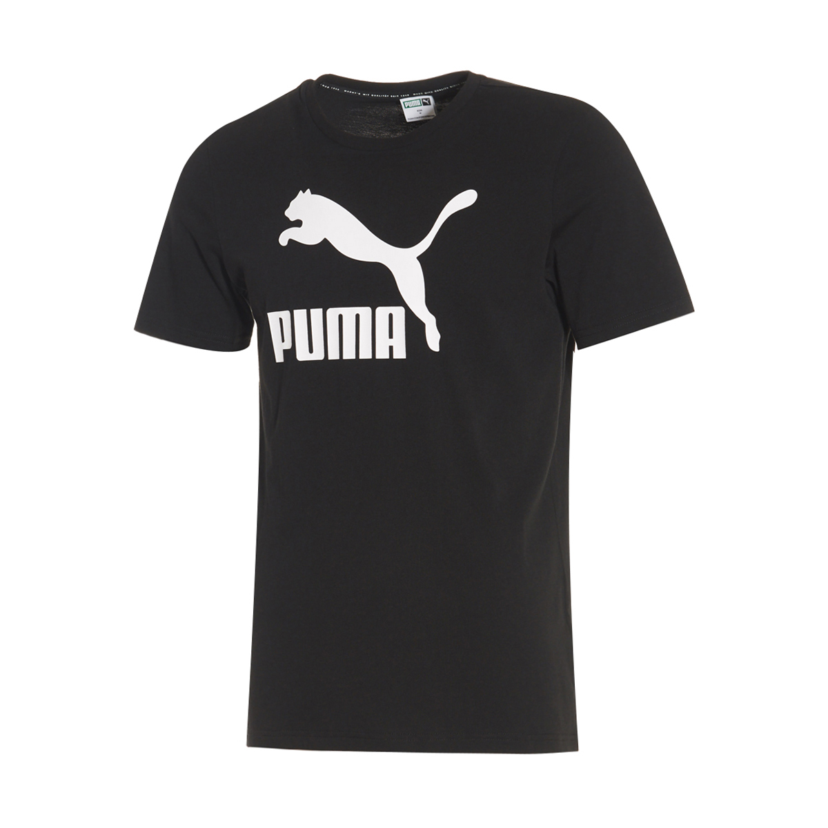 puma彪马 classics logo 男子夏季圆领休闲运动短袖