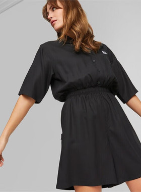 PUMA/彪马 女子舒适透气短袖收腰运动连衣裙 620632