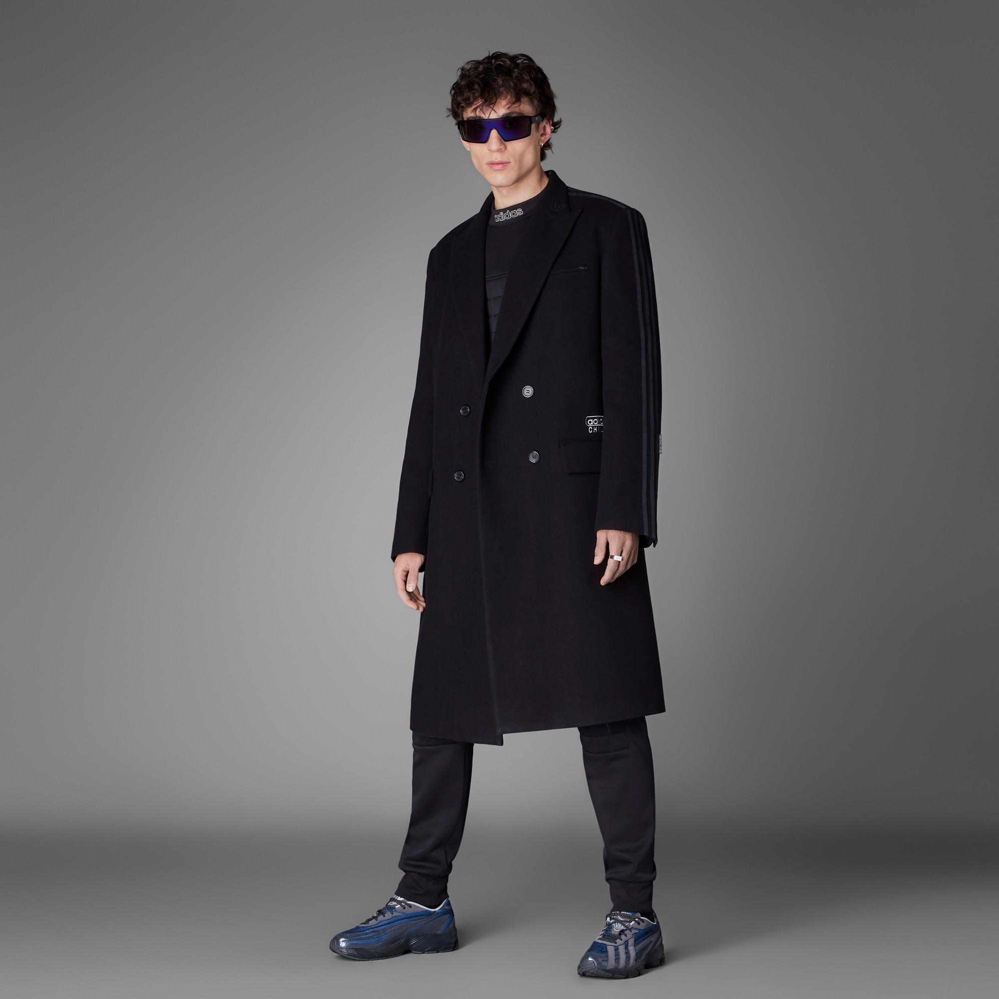 Adidas/阿迪达斯 男子三叶草 WOOL COAT 运动夹克外套 HM6467