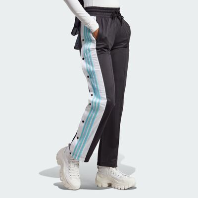 Adidas/阿迪达斯 女子三叶草 PANTS 侧开排扣宽松运动裤 IR9791