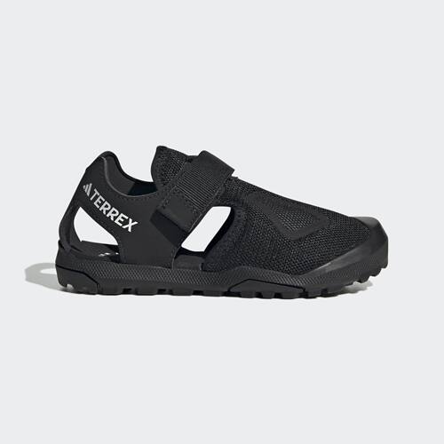 Adidas/阿迪达斯 大童亲子户外魔术贴包头徒步休闲凉鞋 HQ5835