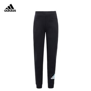 Adidas/阿迪达斯 春秋女童装舒适束脚休闲运动裤子 FM9712