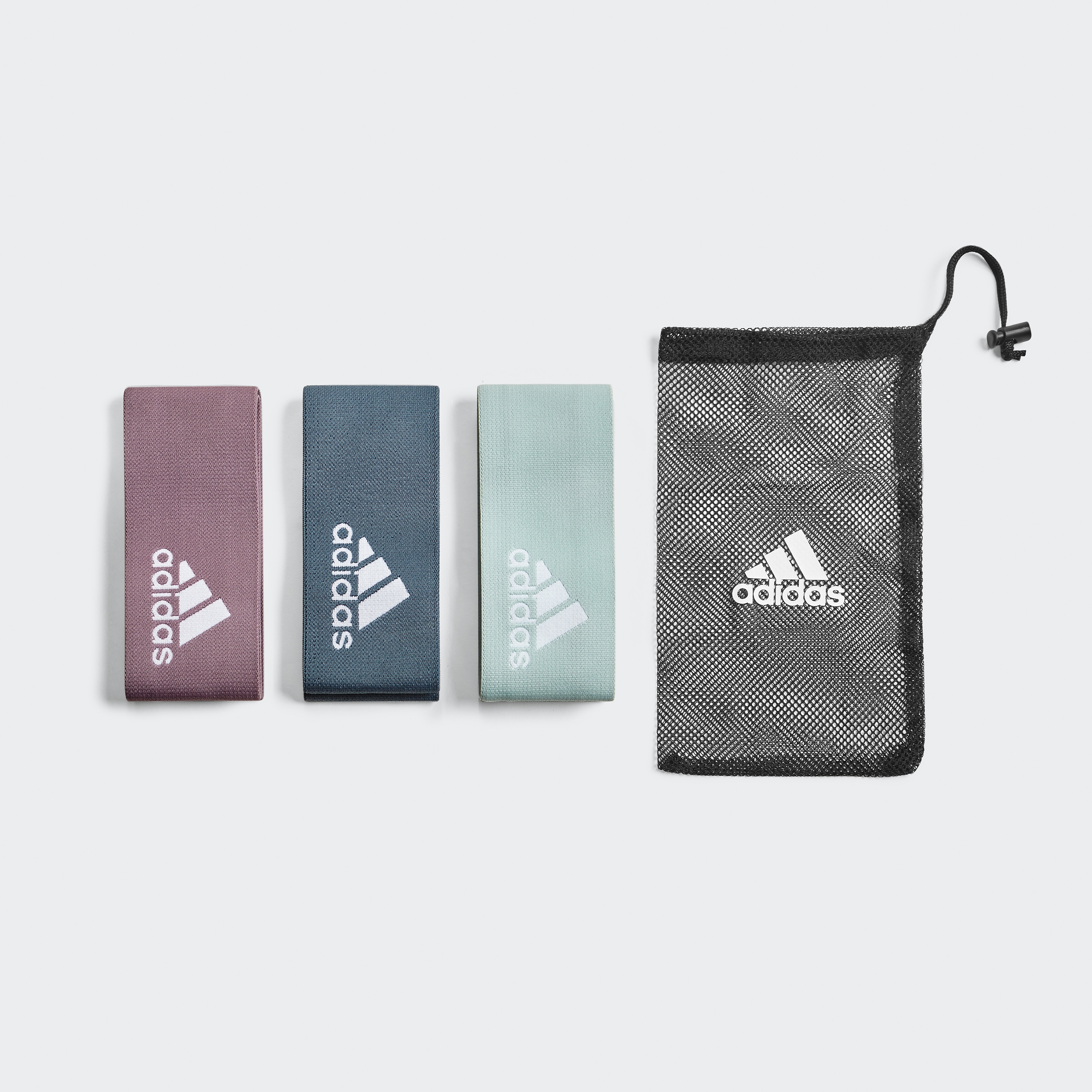 Adidas/阿迪达斯 男女同款RESISTANCE BAND SET运动弹力带 EY4504