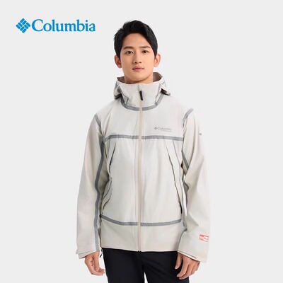 Columbia/哥伦比亚 户外男女透气轻盈防雨外套 WE2939