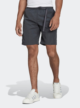 Adidas/阿迪达斯 男女同款三叶草夏季运动休闲短裤 HF4797