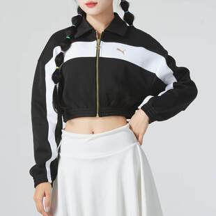 PUMA/彪马 女子短款百搭运动休闲夹克外套 63379501
