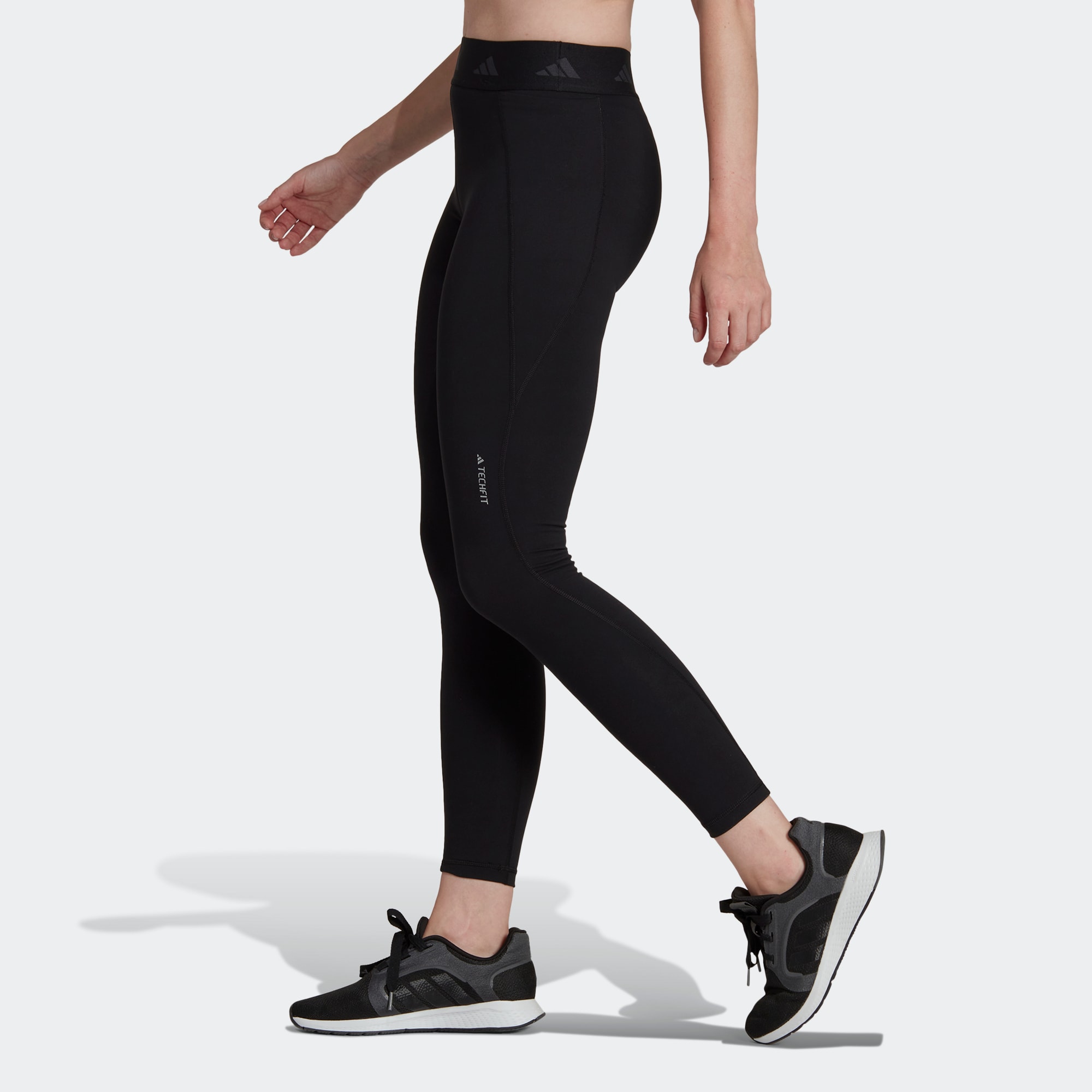 Adidas/阿迪达斯 女子 LENGTH 速干训练紧身运动健身裤 HS8757