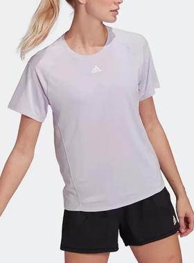Adidas/阿迪达斯 女子运动健身速干透气短袖T恤 HI3969 HI3968