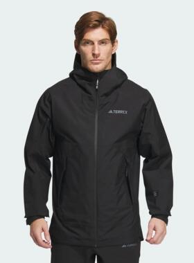 Adidas/阿迪达斯 男子户外保暖800蓬鹅绒内胆冲锋衣 IP0738