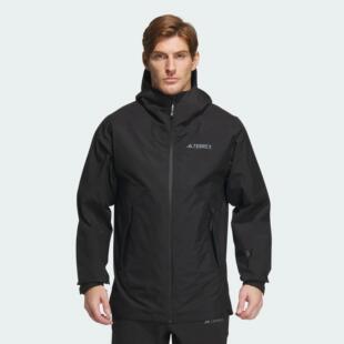 Adidas/阿迪达斯 男子户外保暖800蓬鹅绒内胆冲锋衣 IP0738