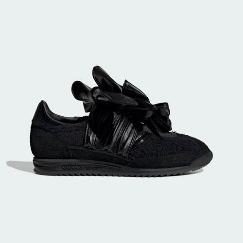 Adidas/阿迪达斯 女子三叶草SL72联名复古薄底运动鞋T头鞋 JH7342