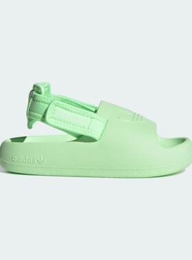 Adidas/阿迪达斯 儿童三叶草 SLIDES 经典魔术贴厚底凉鞋 IG8436