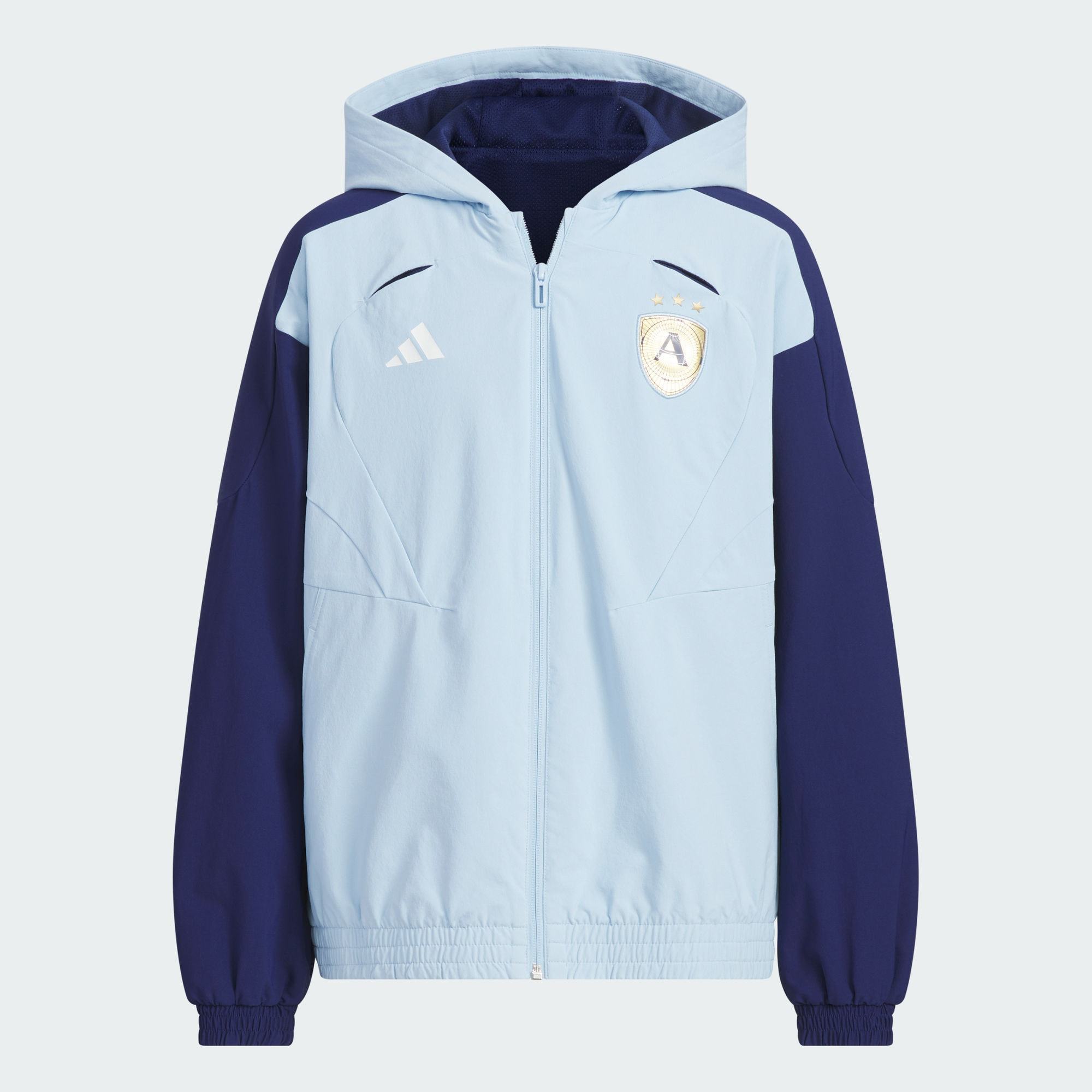 Adidas/阿迪达斯 大童亲子运动休闲宽松连帽夹克外套 JN1730