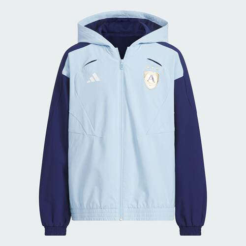 Adidas/阿迪达斯 大童亲子运动休闲宽松连帽夹克外套 JN1730