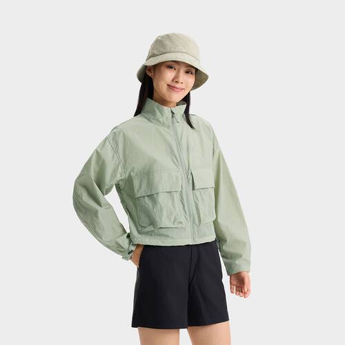 Columbia/哥伦比亚 女子运动外套短款户外宽松休闲 WR3469-348