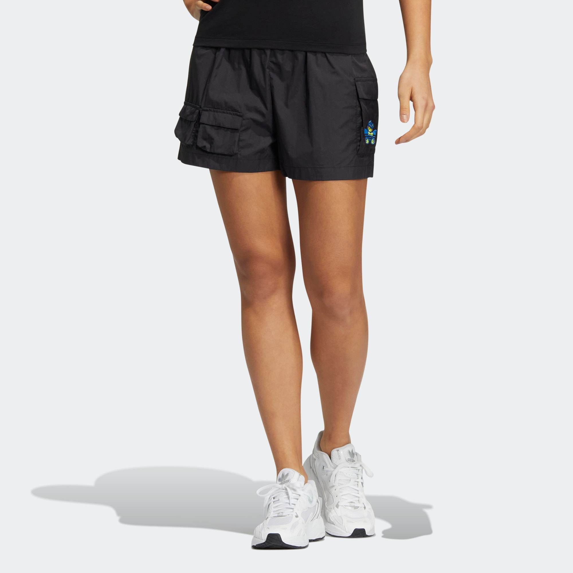 Adidas/阿迪达斯 女子三叶草 BEAR SHORTS 休闲运动短裤 HP0120,运动服/休闲服装,运动长裤,淘宝优惠券,粉丝福利购,淘宝优惠卷