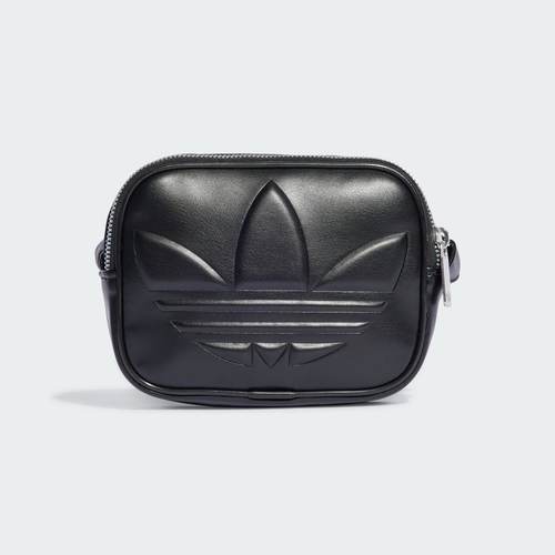 Adidas/阿迪达斯 女子三叶草 BAG 亮泽感迷你运动单肩包 IT7379