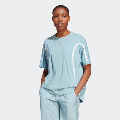 Adidas/阿迪达斯 女子Stella McCartney运动短袖圆领T恤 IC6015